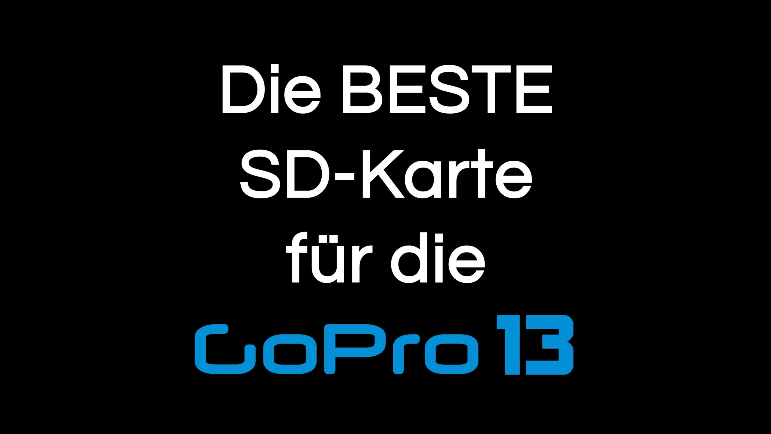 Du betrachtest gerade Beste SD-Karte für GoPro HERO 13? DIESE ist TOP!